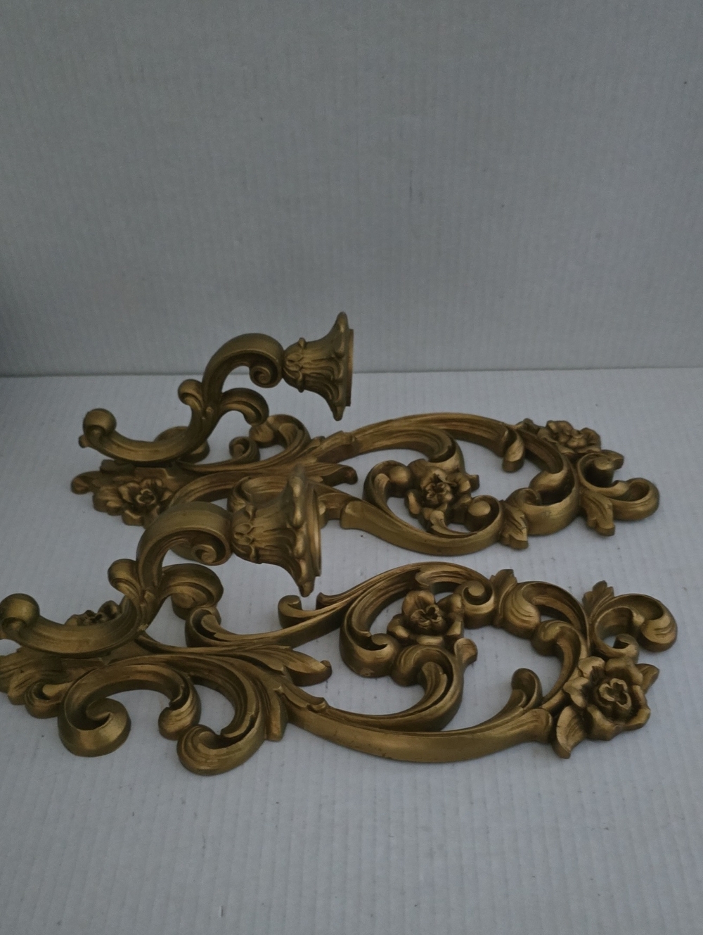 Pair of Vintage Homco Sconces - Picture 5 of 16